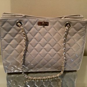 NWOT Shein nude quilted tote